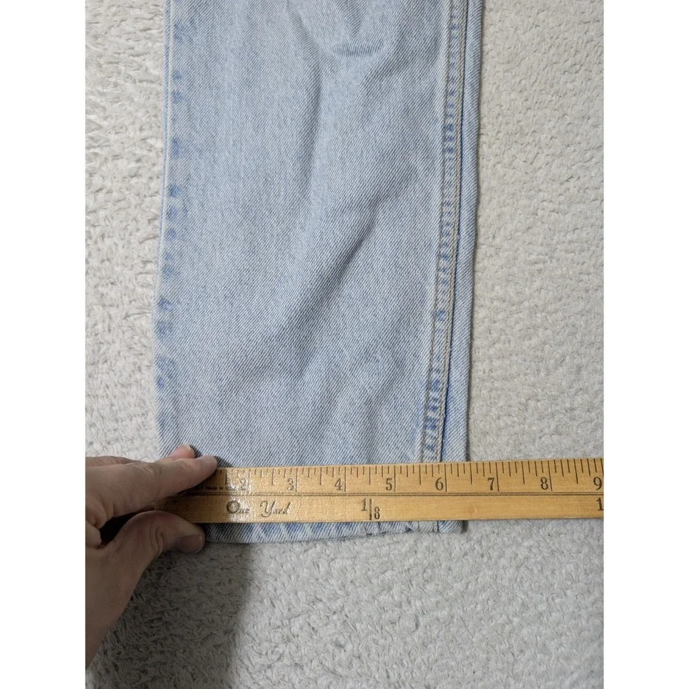 Vintage‎ Levis 550 Jeans Mens 29x34 Light Wash Blue Relaxed Denim Tapered 90s 95